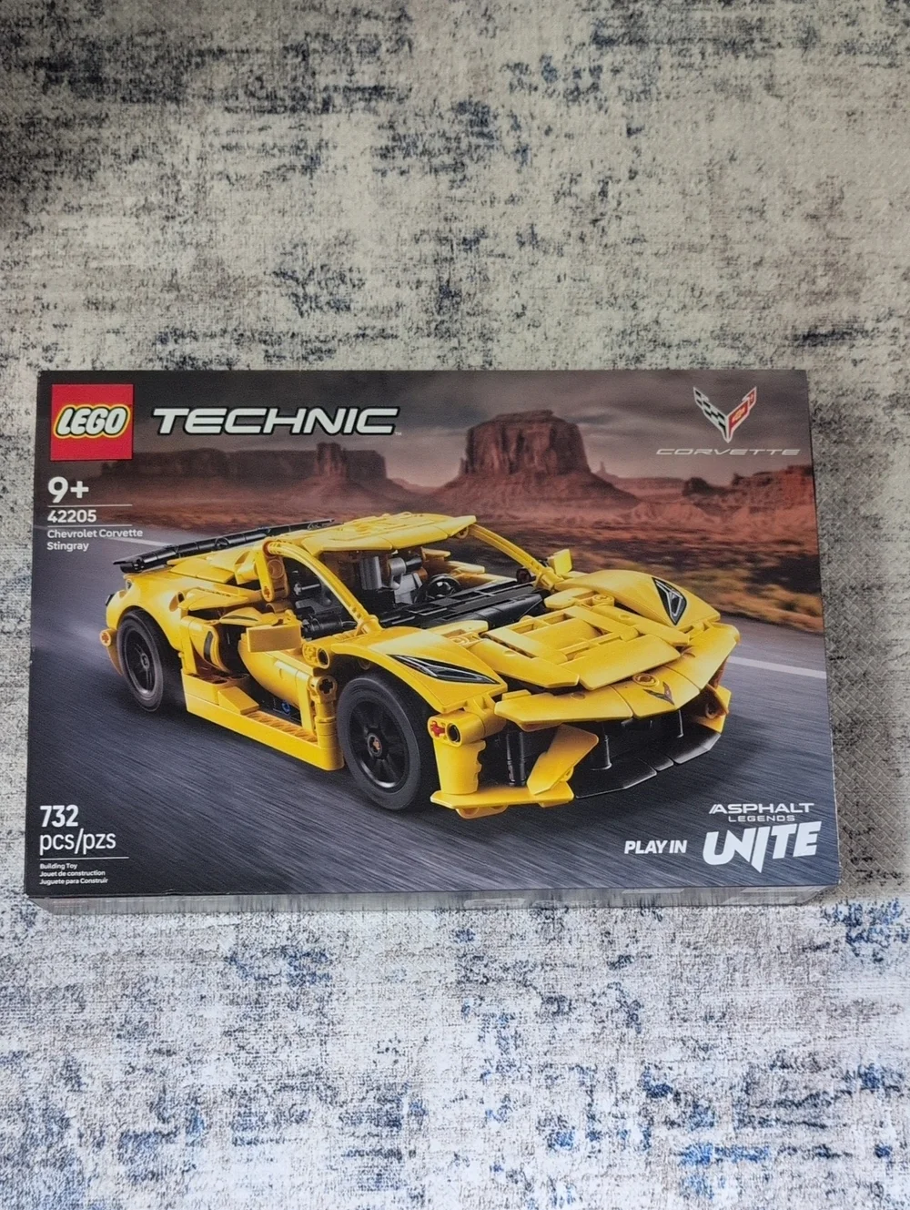 Factory Sealed Lego Technic 42205 Chevrolet Corvette Stingray